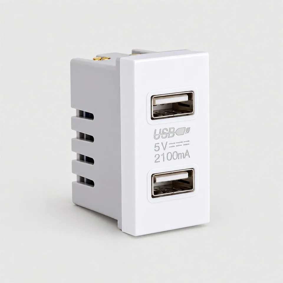 بريزة شاحن USB/