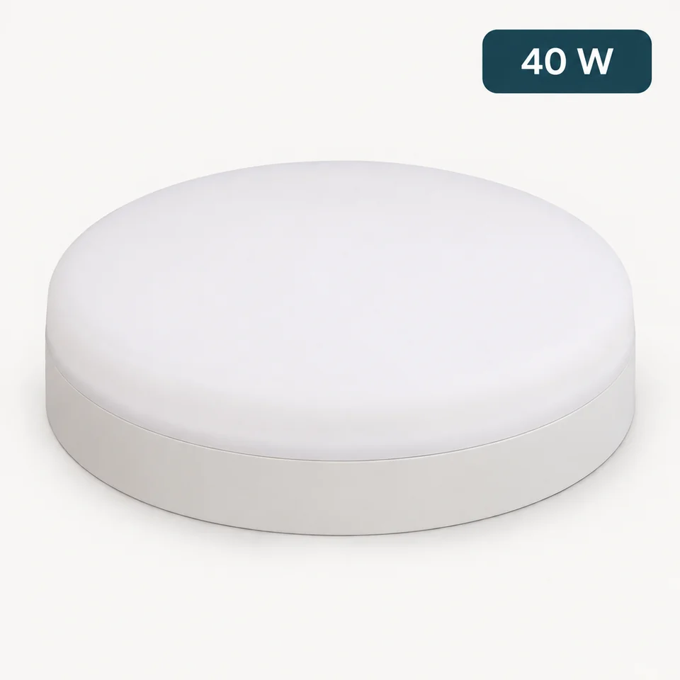 بانل 40 وات خارج ابيض PLUS